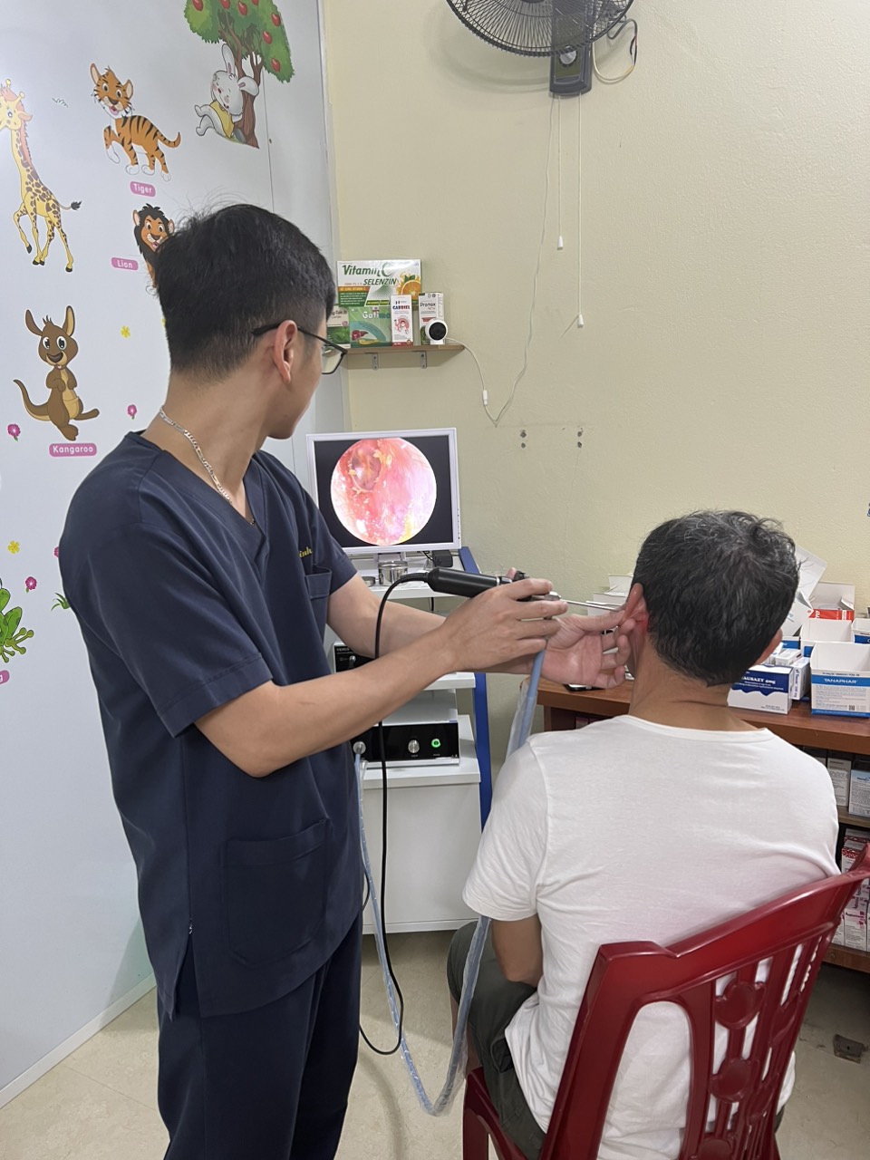 may noi soi Tai mui hong